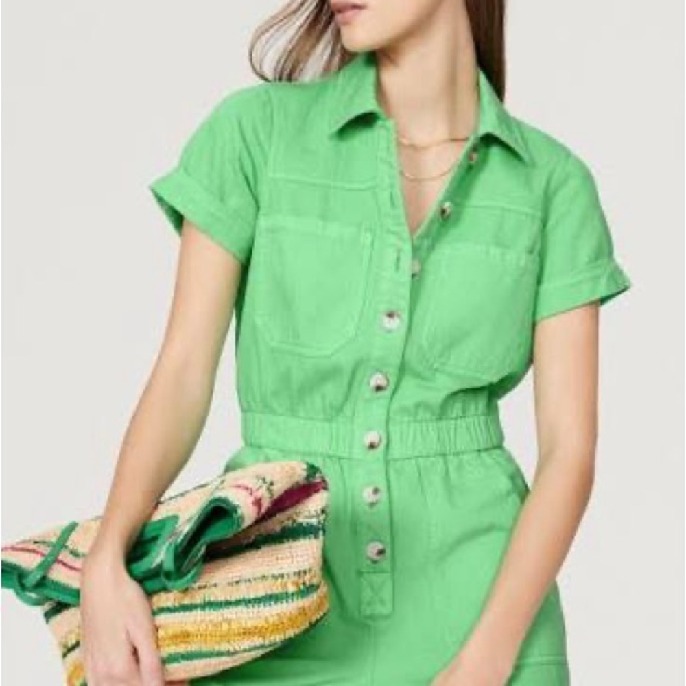 Show Me Your MuMu Cannon Romper XL Bright Green